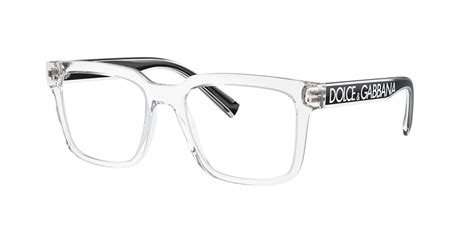 dolce & gabbana clear glasses frames